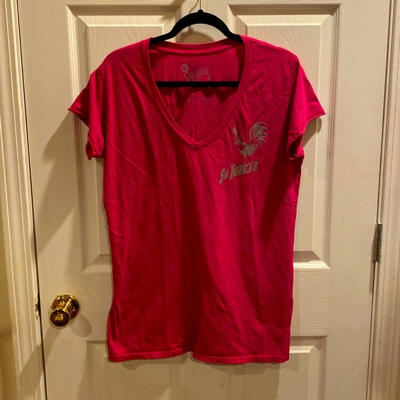 So threading company women’s short sleeve T-shirt says two XL - Picture 1 of 6